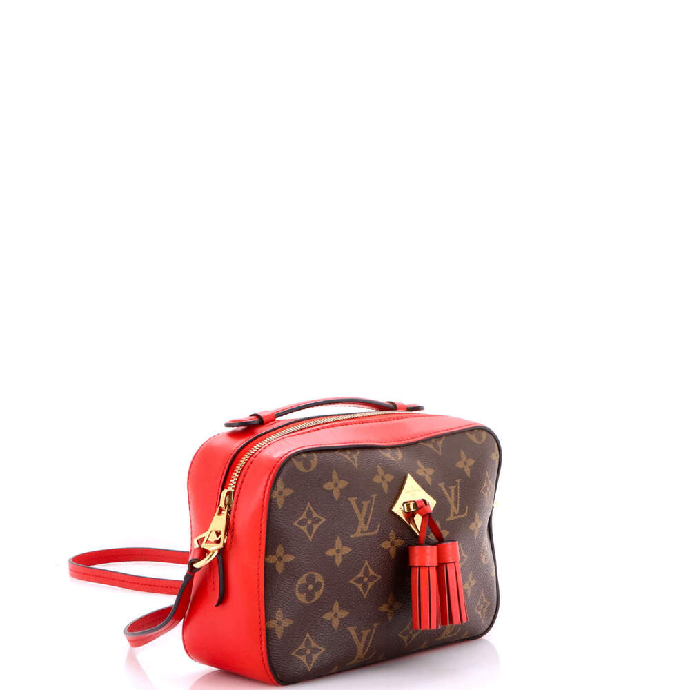 Louis Vuitton Saintonge Handbag Monogram Canvas with Leather - Picture 2 of 8